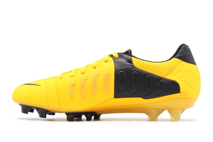 Nike CTR60 Maestri III FG, in the Citrus/White/Black colorway, photographed from the left side of the football boot